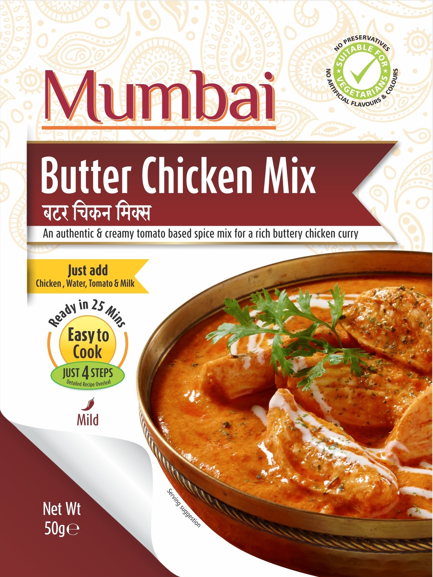 Case of Mumbai Butter Chicken Mix FREE DELIVERY